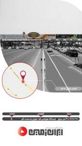 عرشه پل اتوبان تهران قم